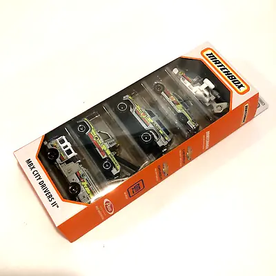 Matchbox Matchbox MBX City Drivers II 5 Pack Gift 2023 70th Anniversaty Set Gift • $12.97