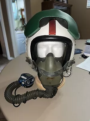 Swedish Air Force Pilot Helmet Type Ffv113a  With Ms 22001 Mask • $2800