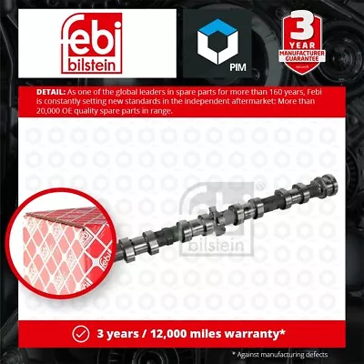 Camshaft Fits MERCEDES Exhaust Side A6510500101 A6510500300 6510500300 Febi New • $164.89