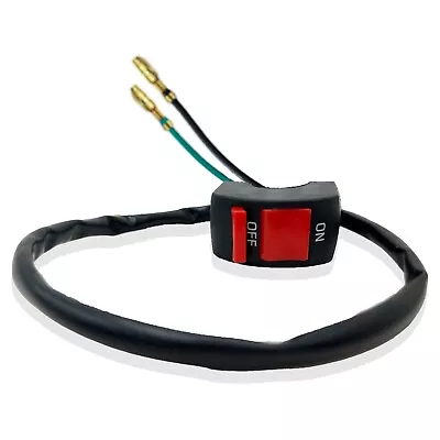 7/8  Motorcycle Handlebar Kill On-off Latching Switch 12v Scooter Atv Dirt Bike • $10.95