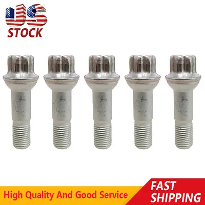 For Benz ML350 S500 GLK350 S550 CL500 GL450 Wheel Lug Bolts Nuts Set Of 5 • $26.99