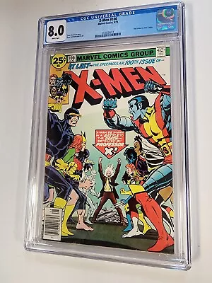 X-Men #100 1976 CGC 8.0 White Pages Marvel Comics Claremont And Dave Cockrum • $199.99
