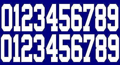 Full Size OR Replica Mini Size Football Helmet Number Decals New York Giants 3m • $11.99