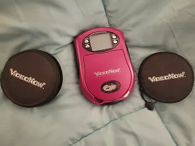 VideoNow Personal Video Player 2003 Lot 11 Discs With Cases Pink • $24.99