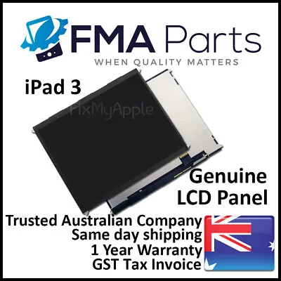 IPad 3 OEM Original LCD Panel Display Screen Inside The New Replacement 3rd Gen • $69.95