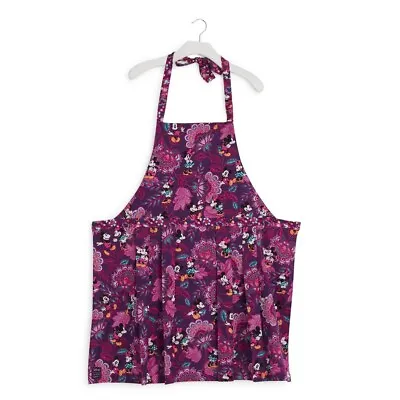 Vera Bradley MICKEY AND MINNIE'S SWEET FLORAL Adult Apron Bib New V157 • $38