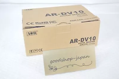 AOR AR-DV10 Digital Handy Receiver Multiband 100kHz To 1300MHz Waterproof Tested • £657.71