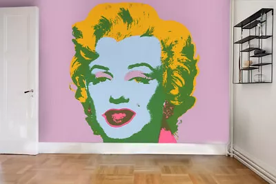 3D Graffiti Marilyn Monroe Wallpaper Wall Mural Removable Self-adhesive 909 • $64.76