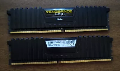 Corsair Vengeance LPX 16GB (2 X 8GB) (DDR4-2666) Memory (CMK16GX4M2A2666C16) • $65