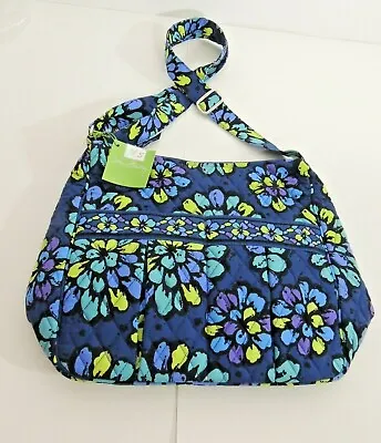 Vera Bradley Mom's Day Out Crossbody Diaper Bag In Indigo Pop Retired Pattern NW • $64.50