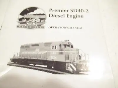 Mth Trains Premier Sd40-2 Diesel With Proto 2 Nstructions- Exc.- H12 • $3.96