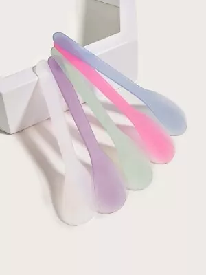 5 Silicone Face Mask Applicator Tools Makeup Mixing Skin • £3.99