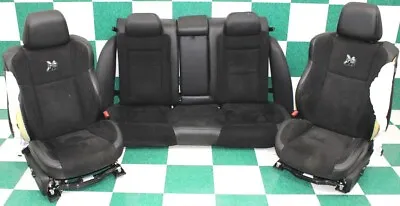 *-BAGS* 21' CHARGER Scat Pack Black Alcantara Dual Power Buckets Backseat Seats • $2031.09