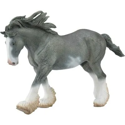 CollectA Clydesdale Stallion Black Sabino • $11.95