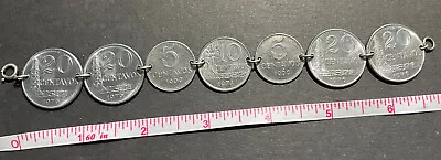 Brazilian Centavos Coin Bracelet • $30