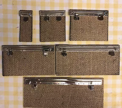 £8.50 • Buy Full Size Medal Mounting Brooch Bars & Double Buckram`s Set  1,2,3,4,5,6, Space 