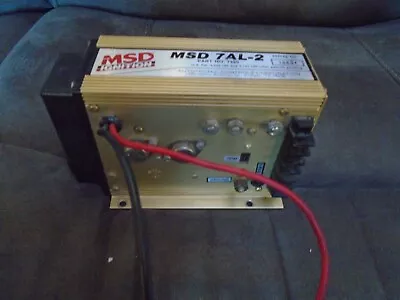 MSD 7220 7AL-2 CD Ignition Box W/RPM Limiter. Analog 480V Output 12V To 18V • $299