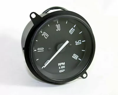 $225 • Buy Vw Type 2 Bus '75-'79 Baywindow Black Face 6,000 Rpm Tachometer / Rev Counter