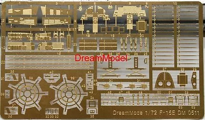 Dream Model 0511 1/72 F-15E Strike Eagle Detail Up Etching Parts For Hasegawa • $25.27