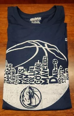 Dallas Mavericks Special Edition Skyline Gildan Performance T-shirt Size XL  Men • $4.50