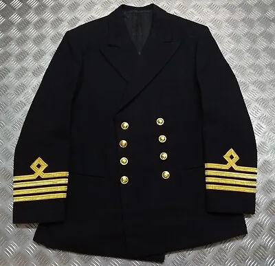 RFA Navy Jacket No1 Dress Uniform British Naval Old Pattern Officers Insignia • £169.99