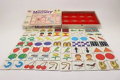 1980 Memory Game By Milton Bradley Not Complete Missing Just 2 Matching Cards • $12.99