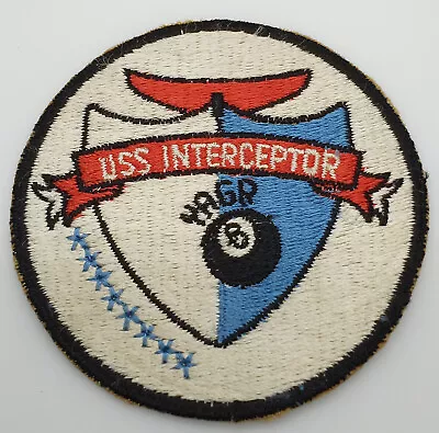 $75 • Buy Vintage USS Interceptor YAGR-8 Patch