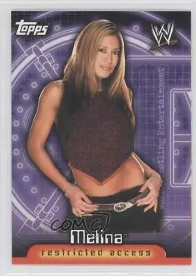 2006 Topps WWE Insider Restricted Access Melina #51 • $1.40