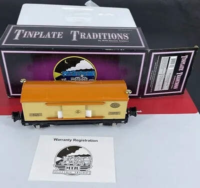 O Gauge 3-Rail MTH Tinplate 10-8001 MTH Lines Single Door Box Car #2814 L/N Box • $99.95