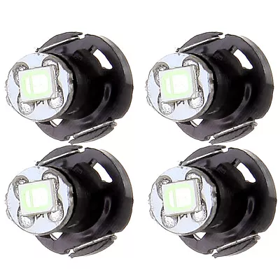 4PCS Ice Blue T4/T4.2 Neo Wedge 2835 SMD LED Instrument Cluster Climate Light • $8.16