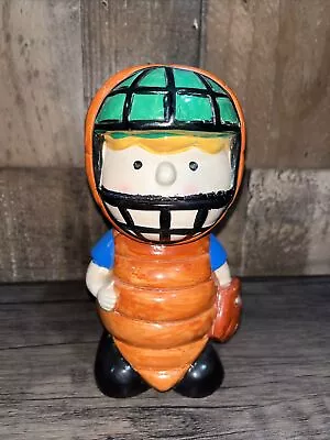 Rare Vintage Peanuts Schroeder 1971 Piggy Bank Handmade JAPAN Plug Charlie Brown • $42