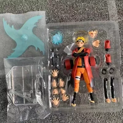 Naruto Shippuden Anime: Uzimaki Naruto Action Figure Toy S.H.Figuarts Kid New UK • £29.99