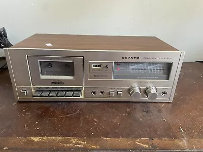 Vintage Sanyo Stereo Cassette Player RD10 Tested Working • $69.99