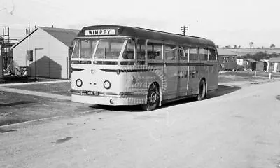 PHOTO Wimpey Contractor Leyland Royal Tiger DRN715  At Leeds  In 1964 • £1.99