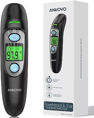 Forehead Thermometer Non Contact For Adults And Ear Thermometer Digital Infrared • £19