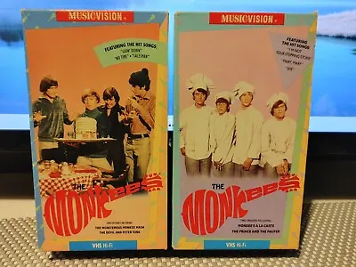 The Monkees Music Vision (VHS 1987) 4 Episodes • $4.99