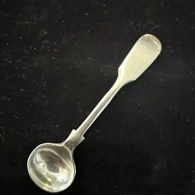 Antique Silver Plate Mustard Spoon • £10.99