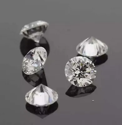 Loose CVD Lab-Grown Diamond 2.30 Mm Round D - IF Certified Diamond 21 Pcs Lot • $77.99