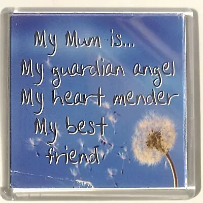 Heart And Home Sentiment Fridge Magnet - Family MAG-151 / My Mum Is My Guardian  • £2.73