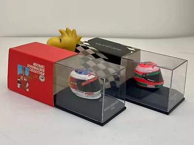 1:8 1/8 MINICHAMPS Helmets FERRARI Michael Schumacher & Eddie Irvine 1996 • $49.99