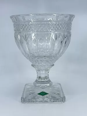 Shannon Ireland 24 Lead Crystal 9.5  Centerpiece Pedestal Bowl Vase LARGE HEAVY • $68