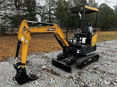 2023 Sany Sy16c Mini Excavator - Open Cab - 2 Hours - 4 Yr 4000 Hr Warranty • $24000