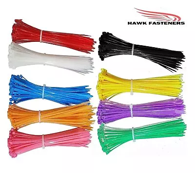 Cable Ties  Zip Ties Long Short Small Thick Thin Long Heavy Duty • £0.99