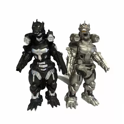 2 PCs Set 9  Mechagodzilla Machine Godzilla W/Shoulder Cannon Toy Action Figures • $32.99