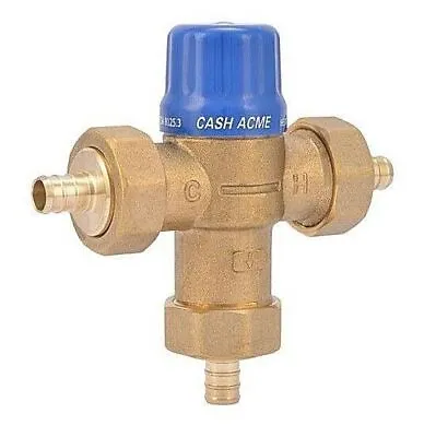 Cash Acme HG110-D Heatguard Thermostatic Mixing Valve - 3/4  Barb Ends (#24507) • $114.99