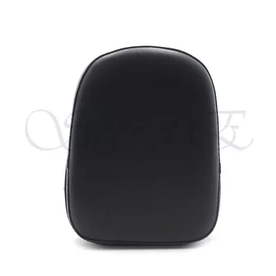 $14.03 • Buy Black Rectangular Backrest Sissy Bar Cushion Pad For Kawasaki Honda Suzuki Harle