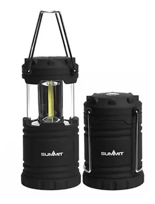2 X Summit Micro COB LED Collapsible Lantern Camping Light 300 Lumens  • £15.99