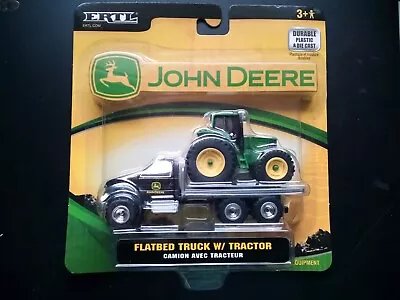 Ertl - John Deere - Farm Tractor & Truck  Play Set - Plastic - Model Vehicles X2 • $29.72