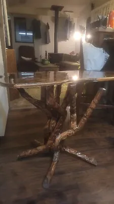 Hand Crafted Lichtenburg Tre Stump Table • $400