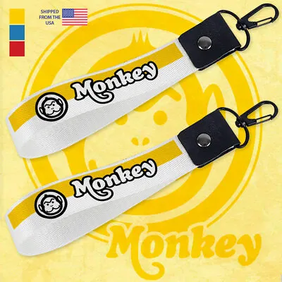 Wrist Lanyard Key Fob Ring Compatible With Honda Monkey Bike (2-Pack) • $16.99